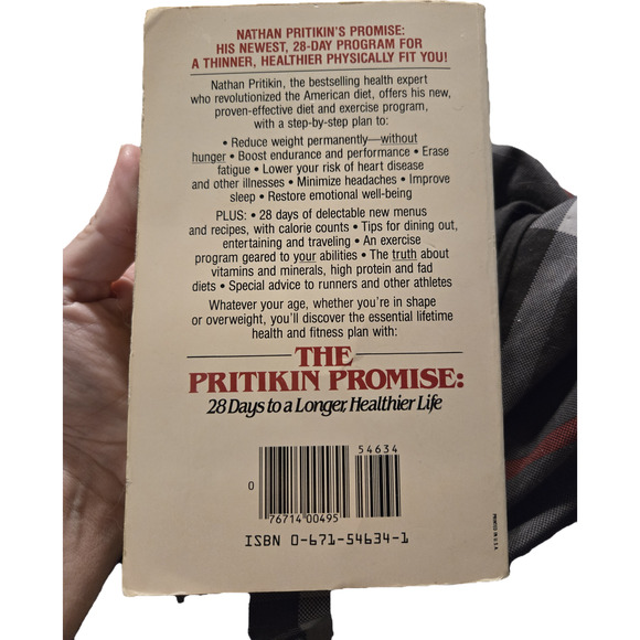 The pritikin promise: 38 days to a longer, healthier life by Nathan Pritikin - Picture 3 of 6